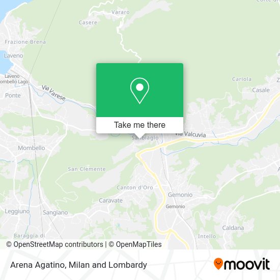 Arena Agatino map