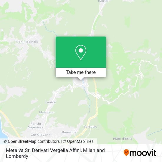 Metalva Srl Derivati Vergella Affini map