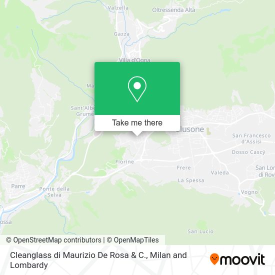 Cleanglass di Maurizio De Rosa & C. map