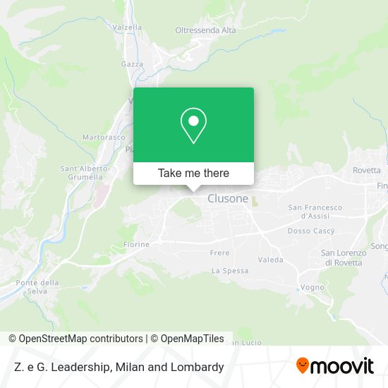 Z. e G. Leadership map