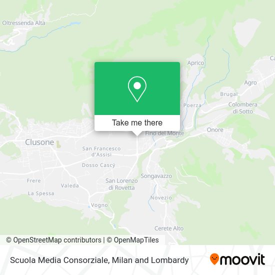 Scuola Media Consorziale map