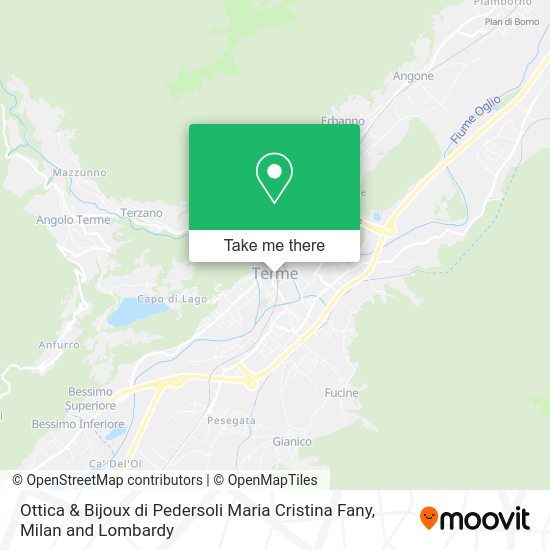 Ottica & Bijoux di Pedersoli Maria Cristina Fany map