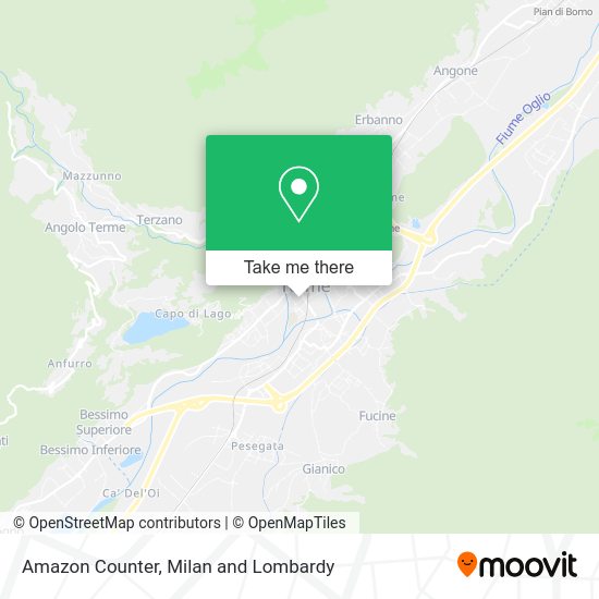 Amazon Counter map