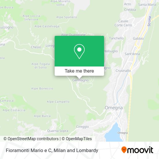 Fioramonti Mario e C map