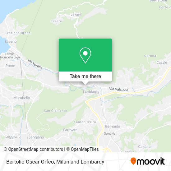 Bertolio Oscar Orfeo map