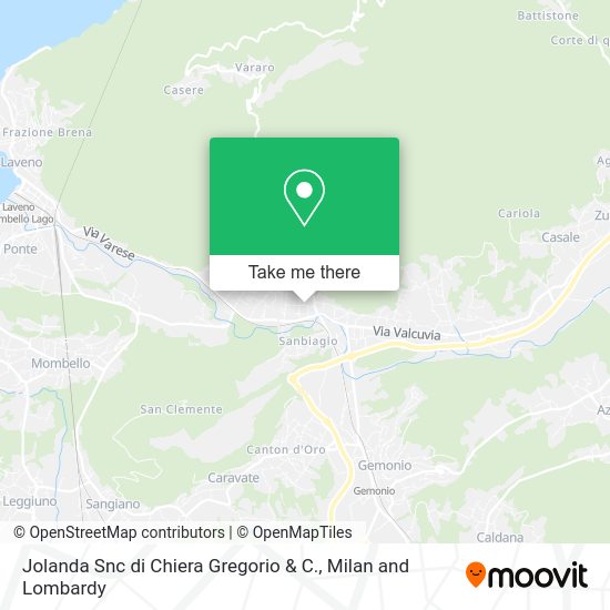 Jolanda Snc di Chiera Gregorio & C. map