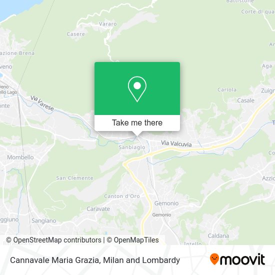 Cannavale Maria Grazia map