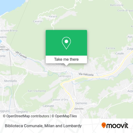 Biblioteca Comunale map