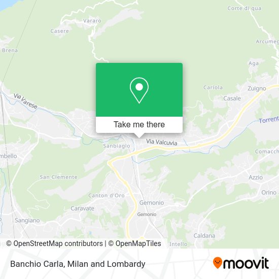 Banchio Carla map