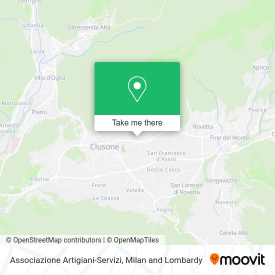 Associazione Artigiani-Servizi map