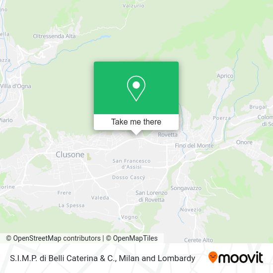S.I.M.P. di Belli Caterina & C. map