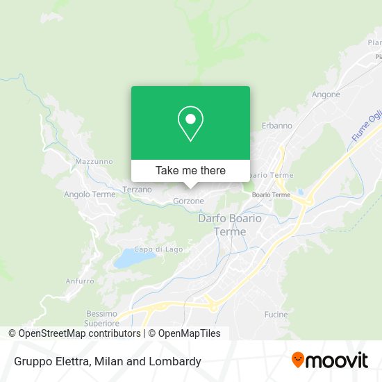 Gruppo Elettra map