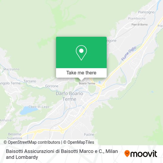 Baisotti Assicurazioni di Baisotti Marco e C. map