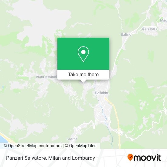 Panzeri Salvatore map