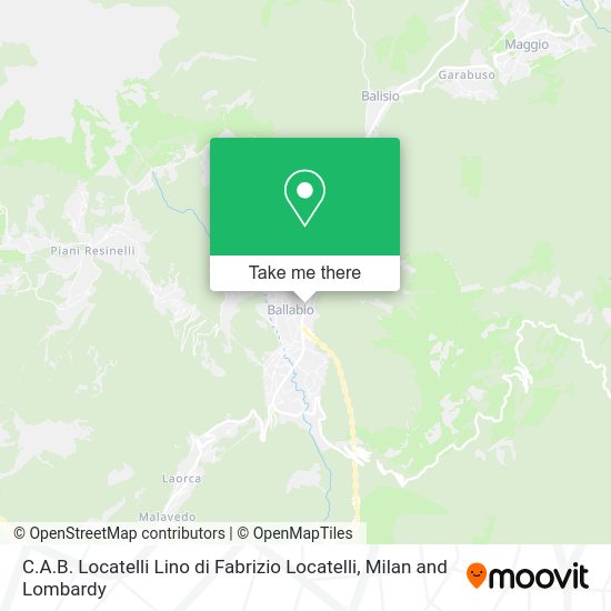 C.A.B. Locatelli Lino di Fabrizio Locatelli map