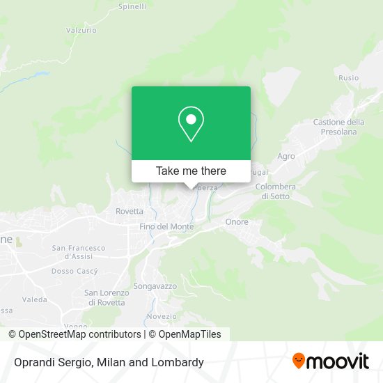 Oprandi Sergio map