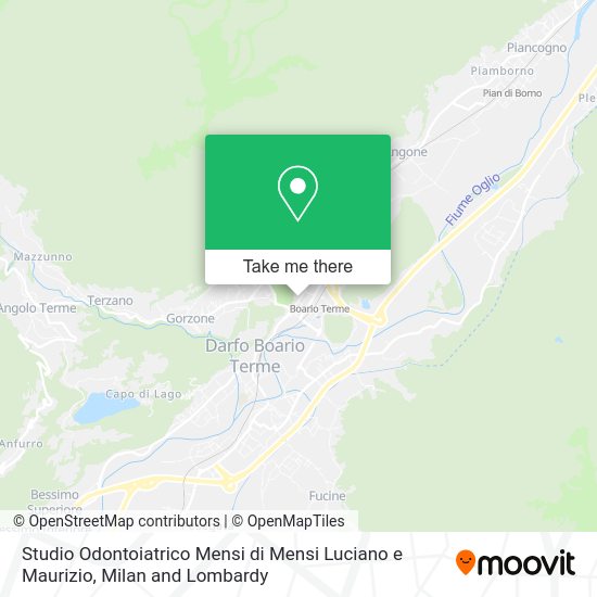 Studio Odontoiatrico Mensi di Mensi Luciano e Maurizio map