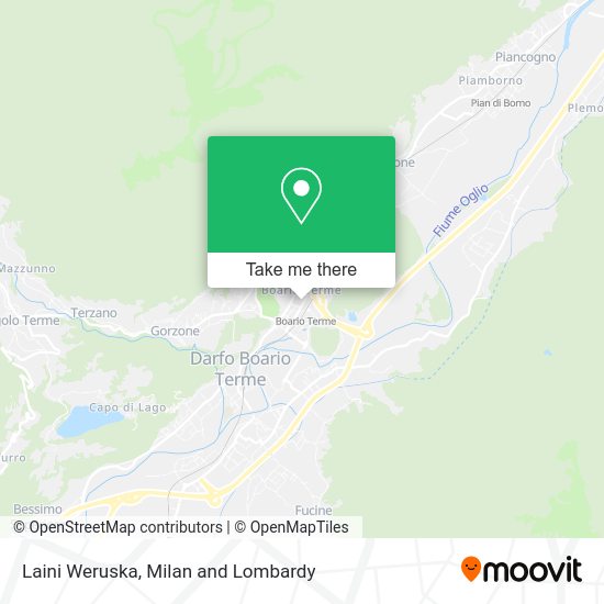 Laini Weruska map