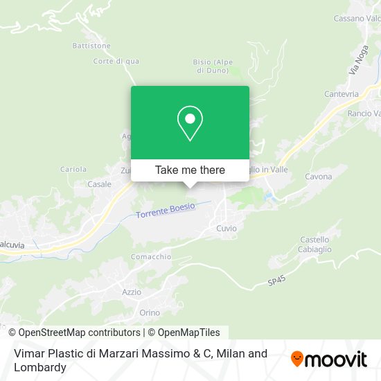 Vimar Plastic di Marzari Massimo & C map