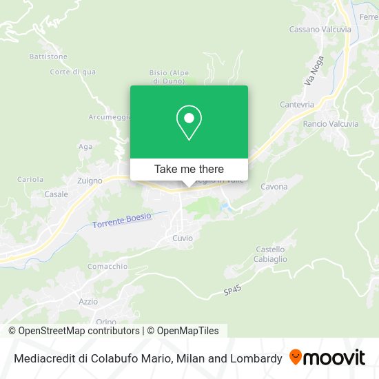 Mediacredit di Colabufo Mario map