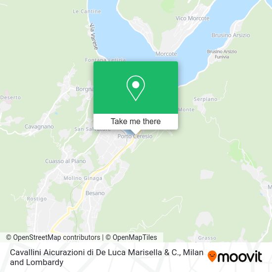 Cavallini Aicurazioni di De Luca Marisella & C. map