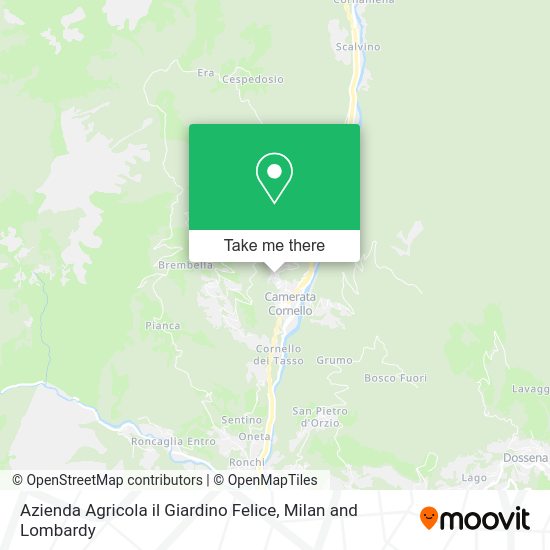 Azienda Agricola il Giardino Felice map