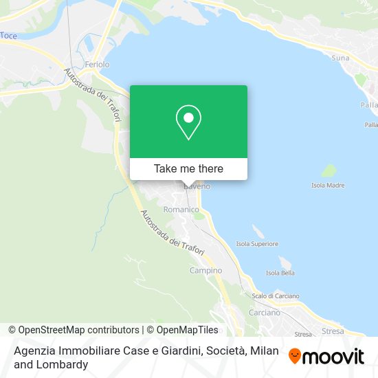 Agenzia Immobiliare Case e Giardini, Società map