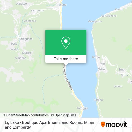Lg Lake - Boutique Apartments and Rooms map