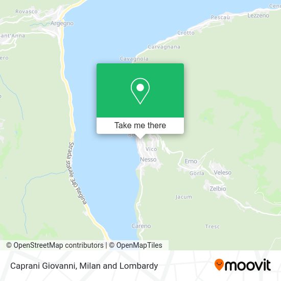 Caprani Giovanni map
