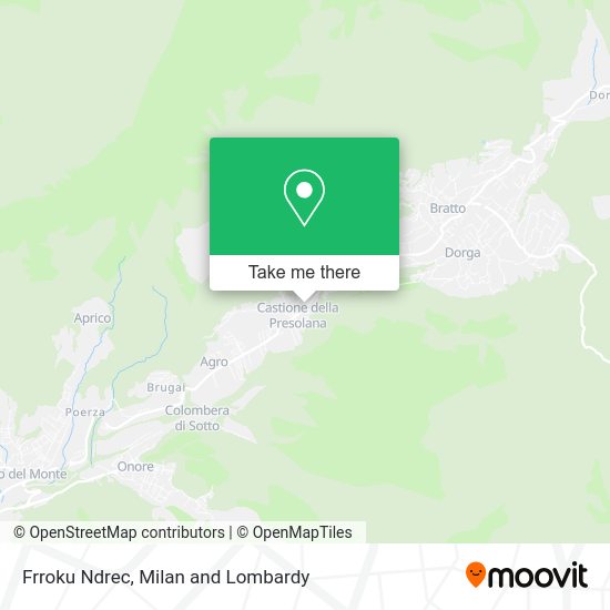Frroku Ndrec map