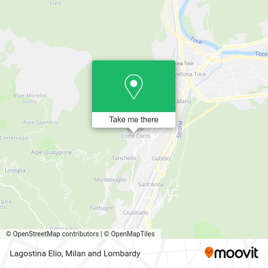 Lagostina Elio map