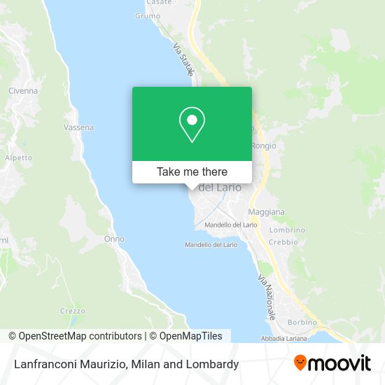 Lanfranconi Maurizio map