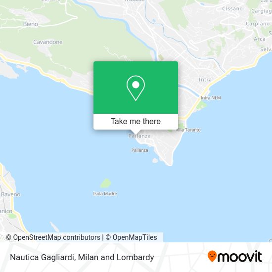 Nautica Gagliardi map