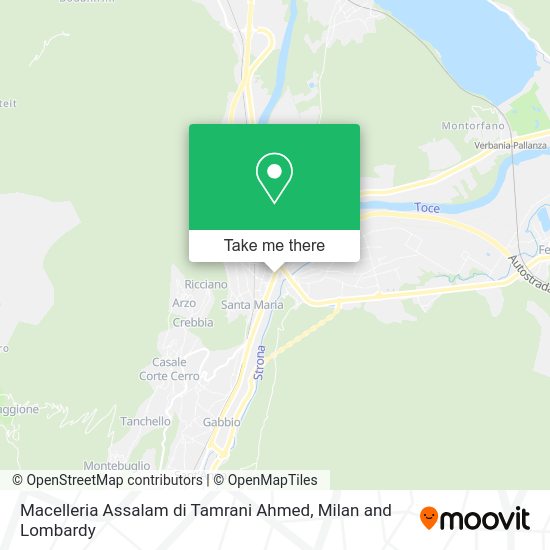 Macelleria Assalam di Tamrani Ahmed map