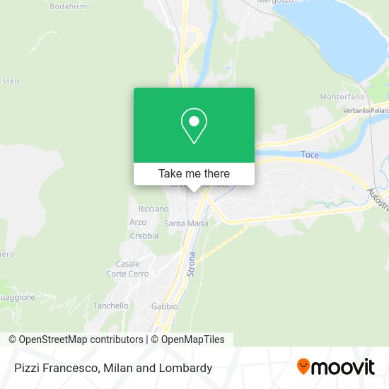 Pizzi Francesco map