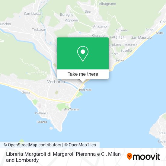 Libreria Margaroli di Margaroli Pieranna e C. map