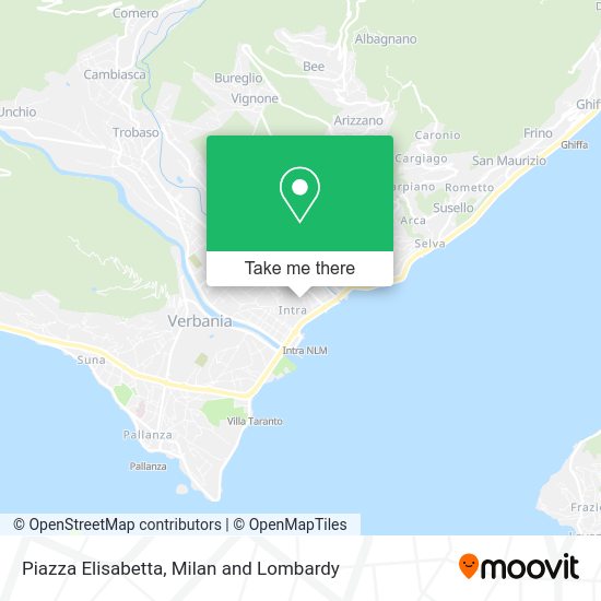 Piazza Elisabetta map
