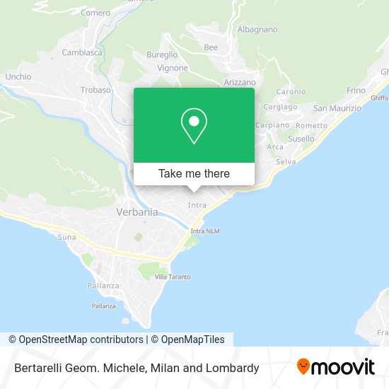 Bertarelli Geom. Michele map
