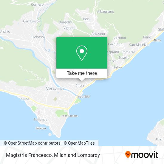 Magistris Francesco map