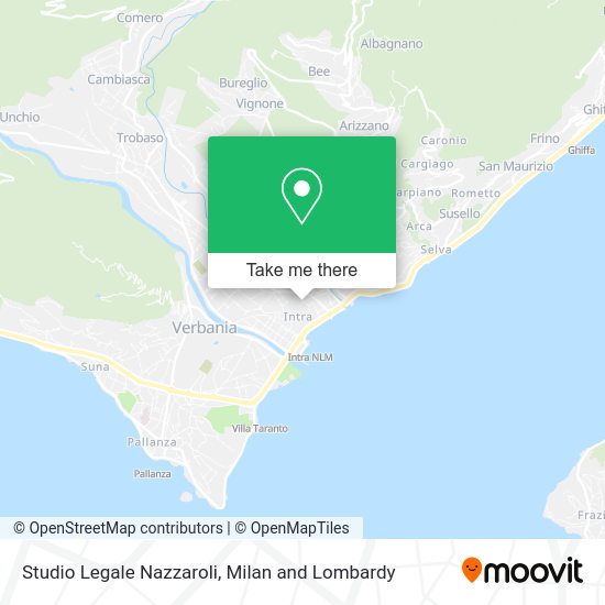 Studio Legale Nazzaroli map