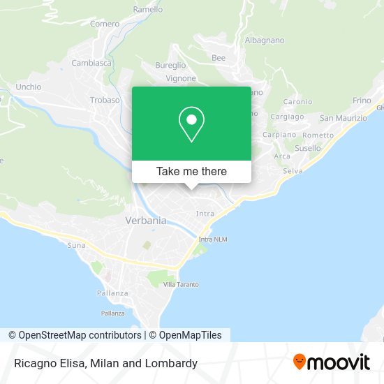 Ricagno Elisa map