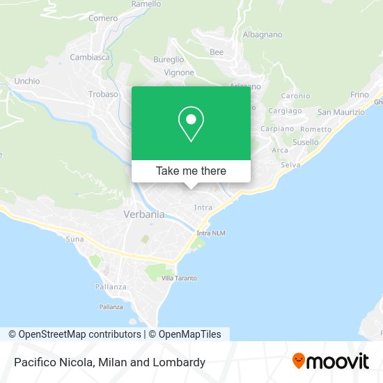 Pacifico Nicola map