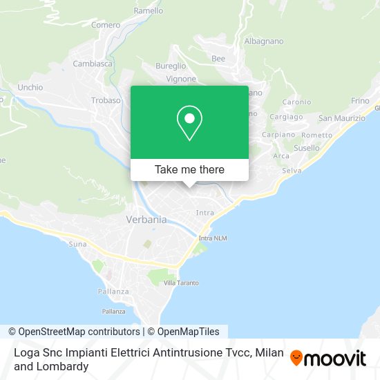 Loga Snc Impianti Elettrici Antintrusione Tvcc map