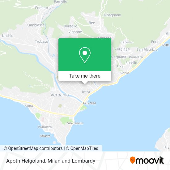 Apoth Helgoland map