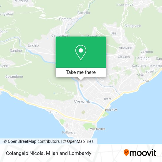 Colangelo Nicola map