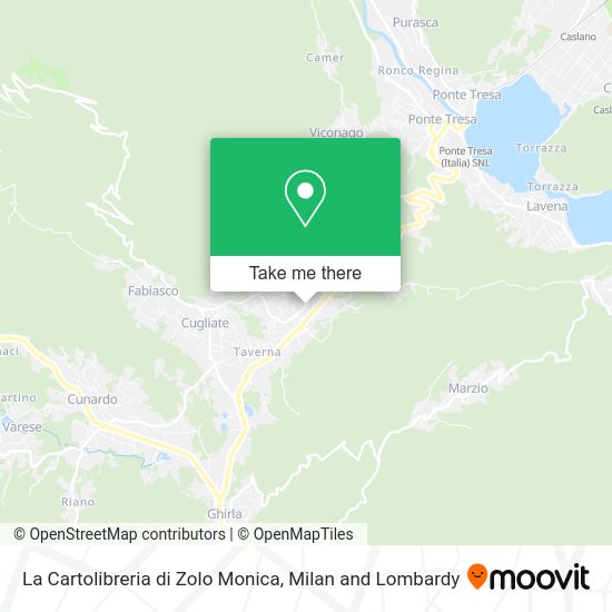 La Cartolibreria di Zolo Monica map