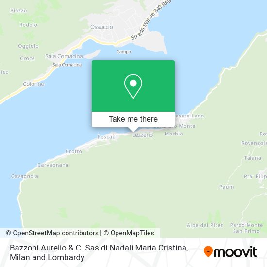Bazzoni Aurelio & C. Sas di Nadali Maria Cristina map