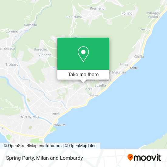Spring Party map