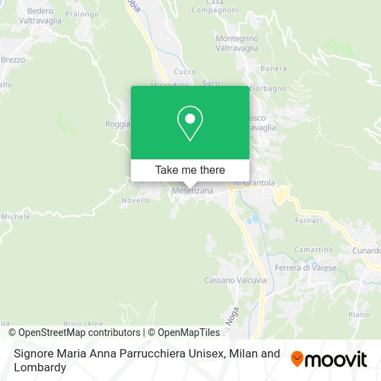Signore Maria Anna Parrucchiera Unisex map