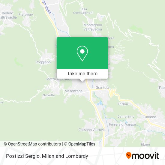 Postizzi Sergio map